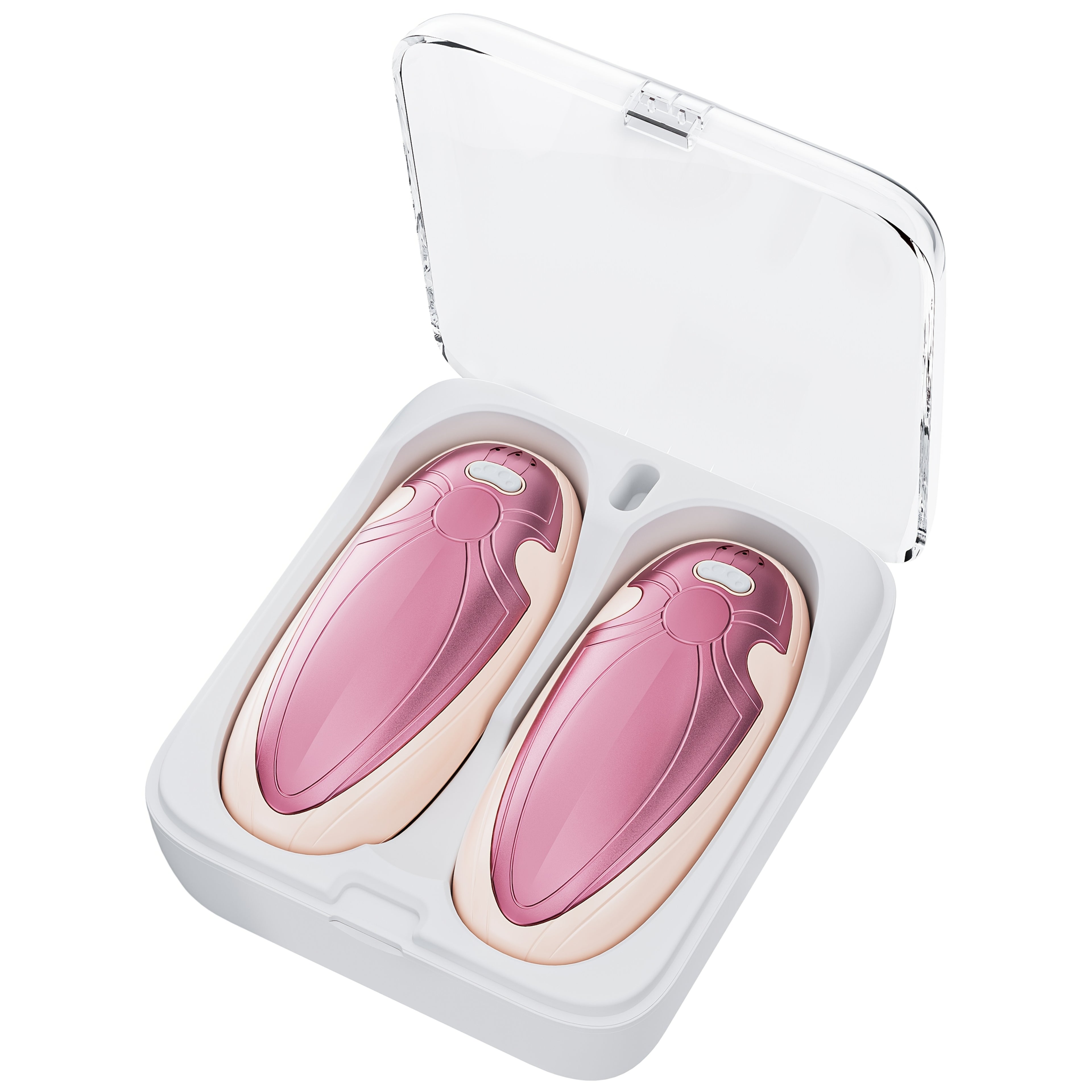 2pcs Rechargeable Hand Warmers - Wireless USB Pocket Warmer with 15 Hour Battery Life, Adjustable Temperature for Hunting, Golf, Camping & Skiing - Perfect Christmas Gift, Flagship 2024, Carnival