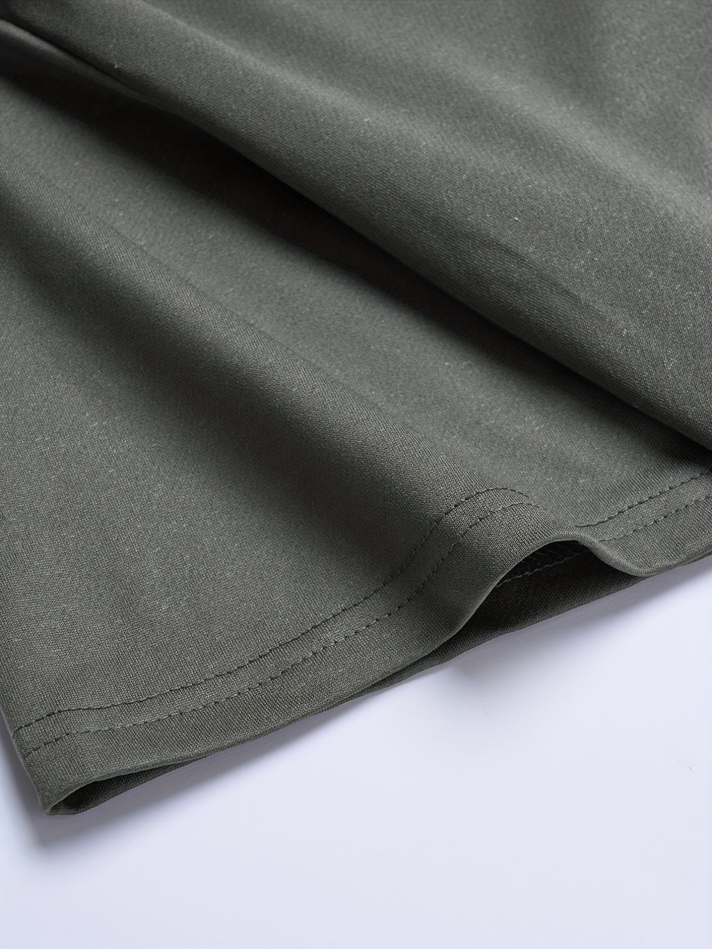 Men's Graphic Tee with PSALMS 91 & Ring Pattern Print - Trendy Summer Clothes for Men