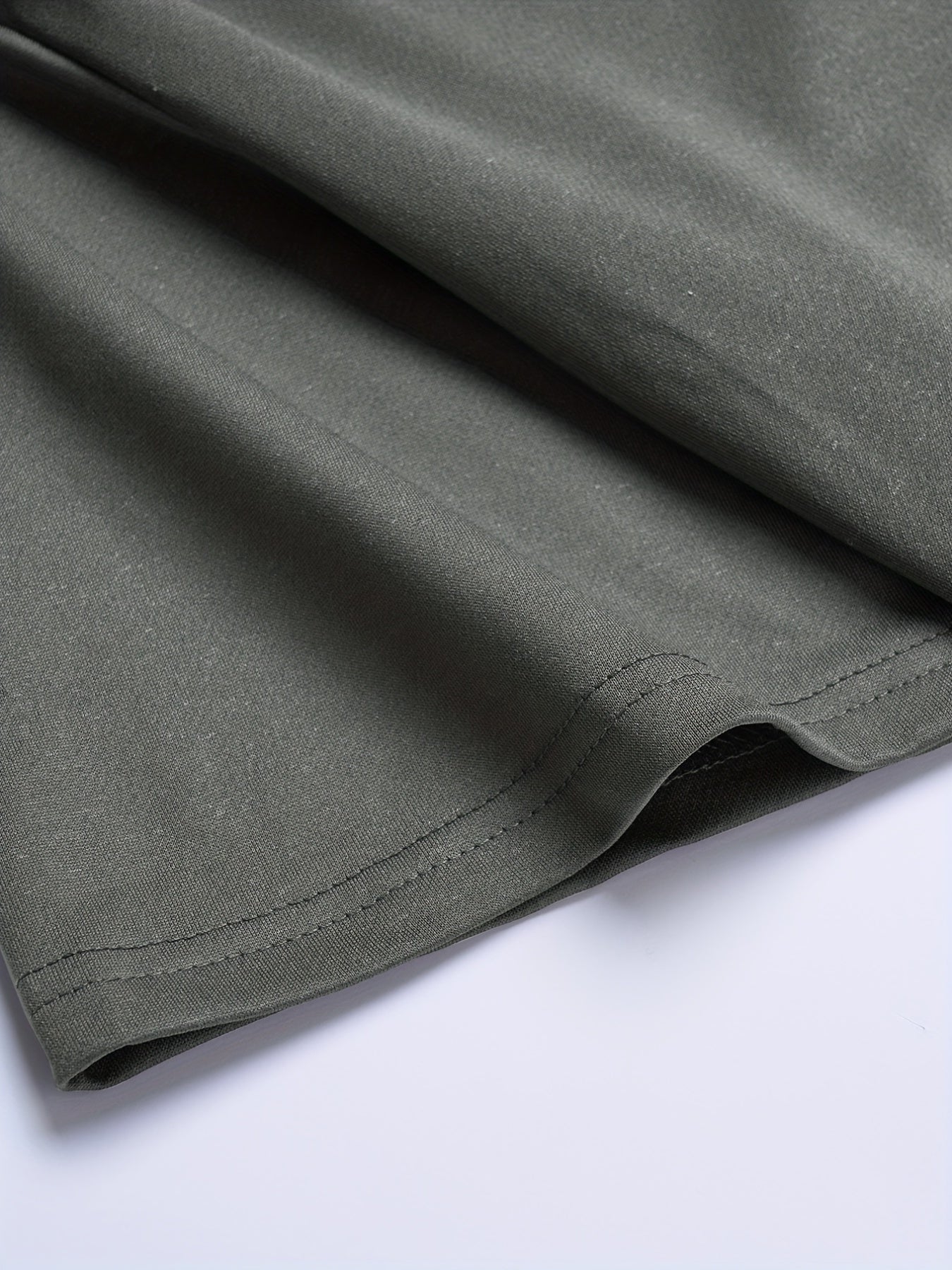 Men's Graphic Tee with PSALMS 91 & Ring Pattern Print - Trendy Summer Clothes for Men