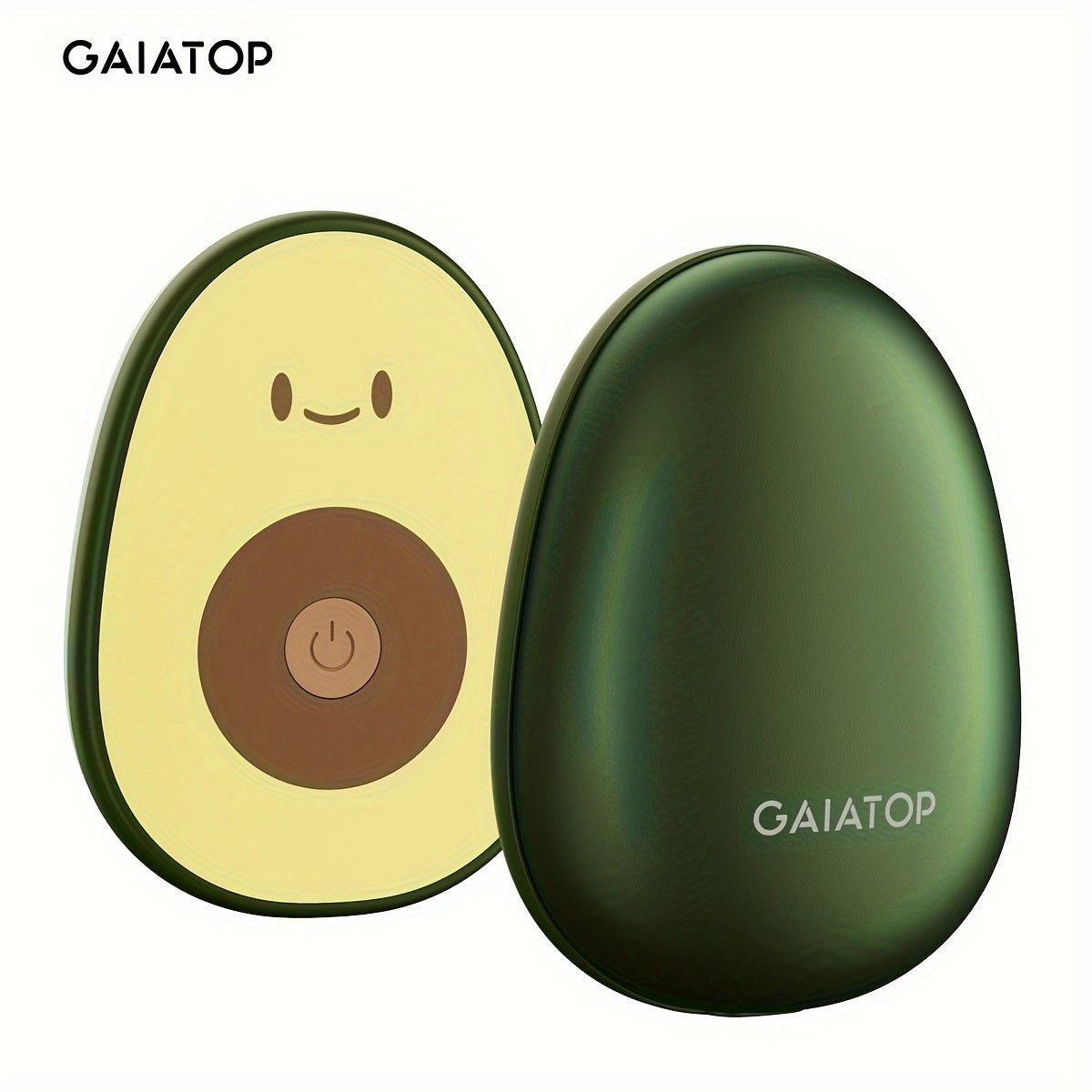 2pcs Magnetic Hand Warmers, 4000mAh Rechargeable Hand Warmer, 3 Heat Settings Electric Pocket Portable Hand Heater Gifts For Women, Men, Outdoor, Camping, Hunting Green