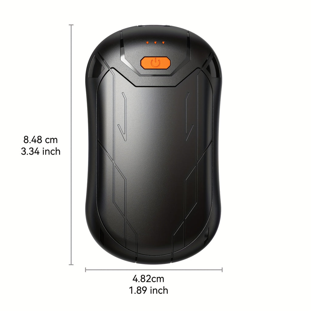 2pcs Rechargeable Hand Warmers - Wireless USB Pocket Warmer with 15 Hour Battery Life, Adjustable Temperature for Hunting, Golf, Camping & Skiing - Perfect Christmas Gift, Flagship 2024, Carnival