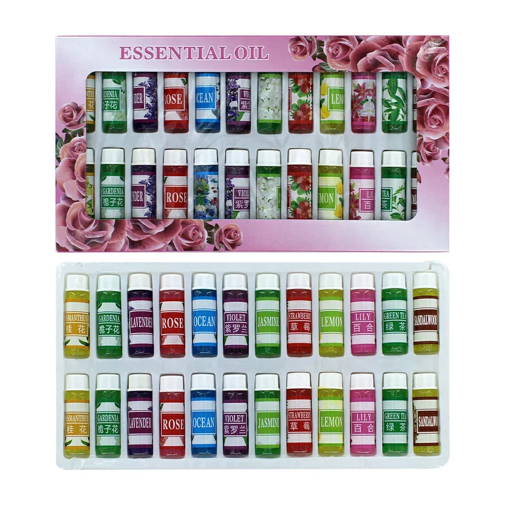 [GD] 24 Bottles Essential Oil Set, 5ml for Humidifier, Variety of Scents / 11126 / zh85 / spa