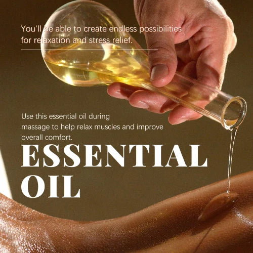 OceAura Essential Oil Set  Relieve Body Fatigue Moisturize Dry Skin Lock Water Hydrating Essential Oil