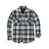 Mens Flannel Shirts Long Sleeve,Flannels for Men Button Down Plaid 100% Cotton With Dual Pockets