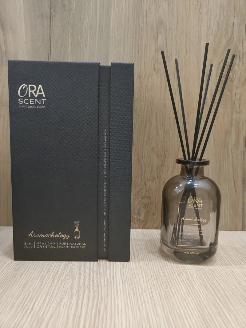 Luxury Aroma Essential Oils Reed Diffuser Custom Logo Home Decor Perfume Diffuser Custom Logo Home Aroma Scented Reed Diffuser