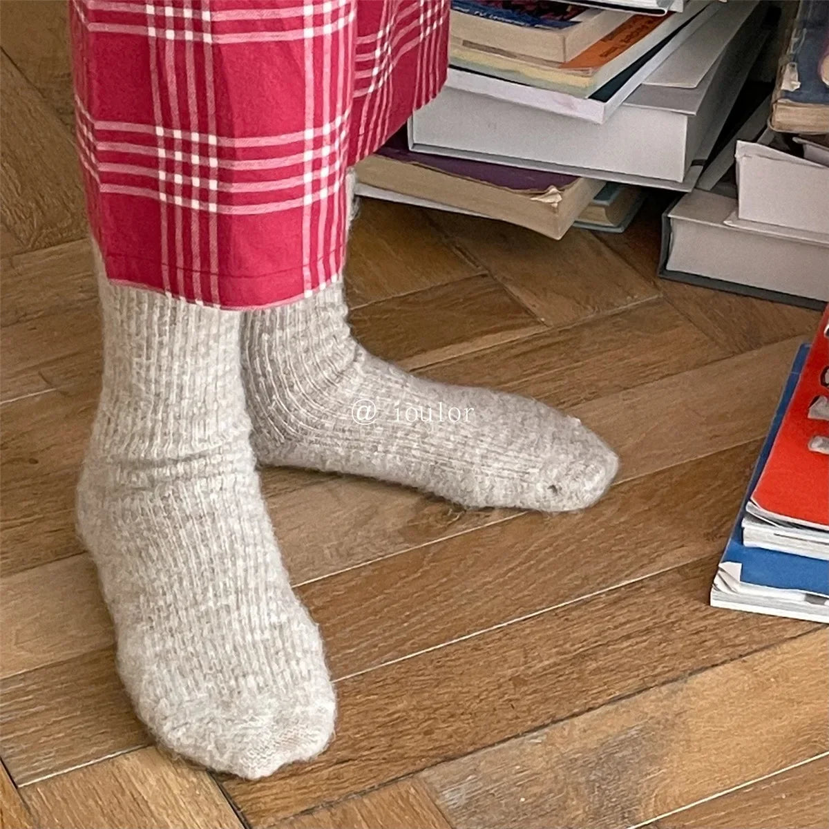 Women Socks Solid Socks for Male Men Socks Against Cold Snow Terry Socks Wholesale