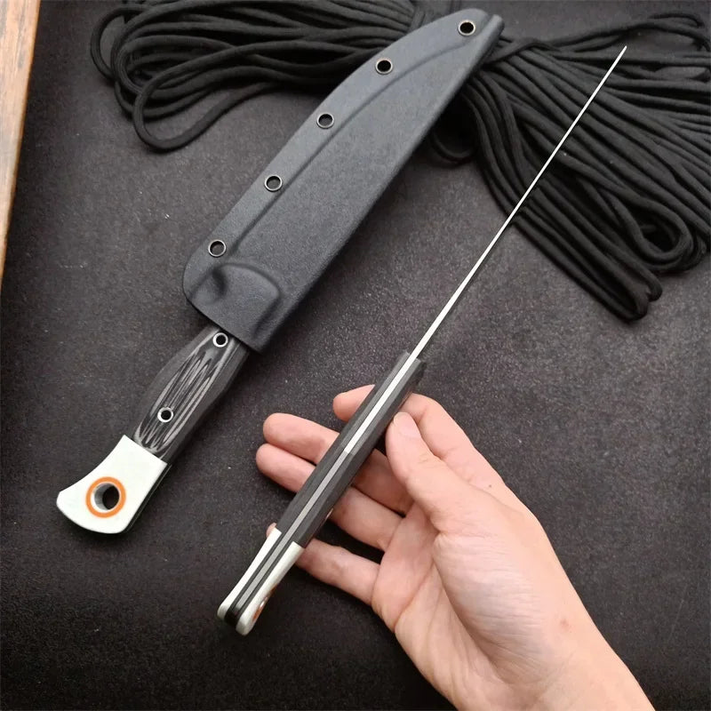 BM Knives 15500-1K Bench S45VN blade Steel Made Hunt Fixed Knife G10 handle outdoor camping hunting pocket