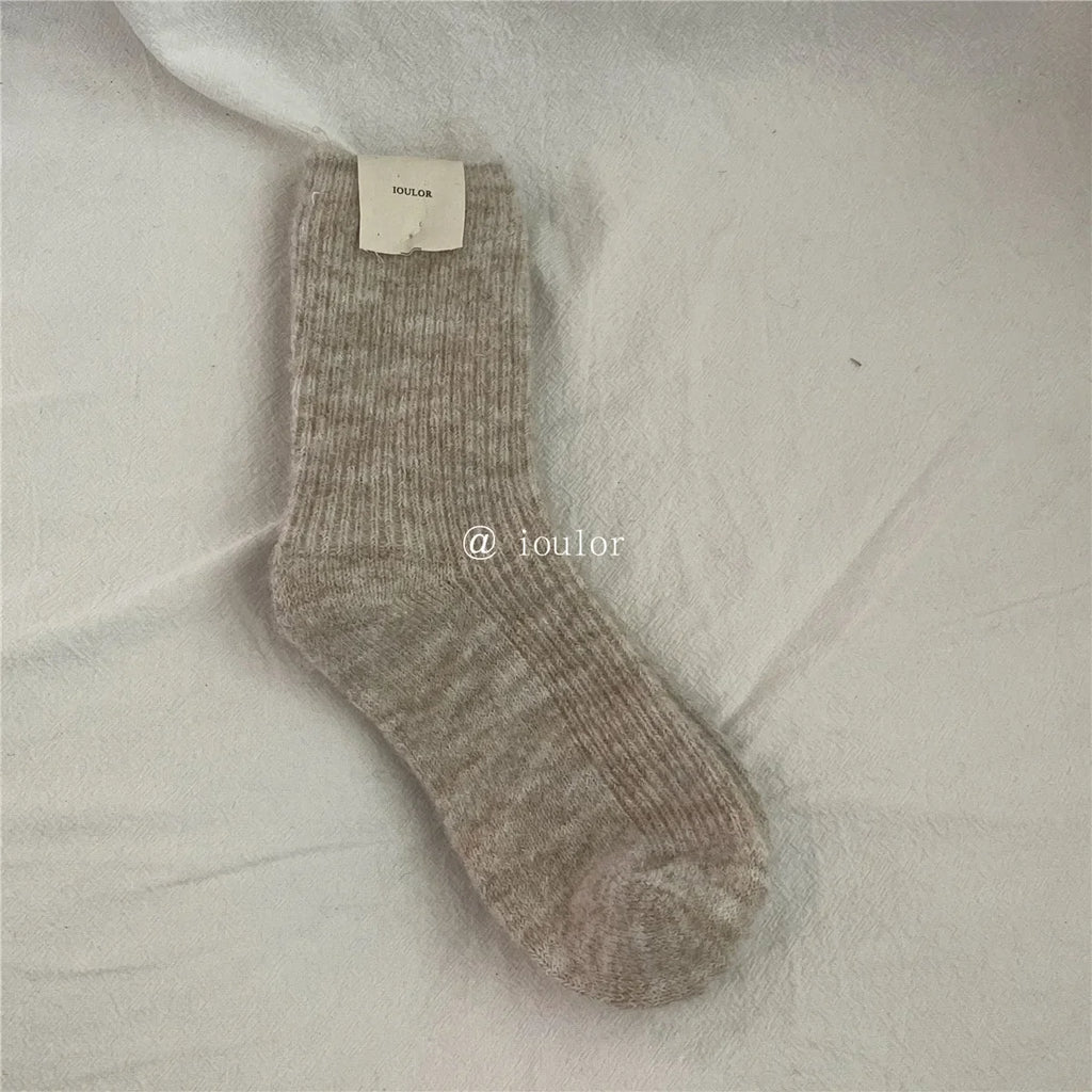 Women Socks Solid Socks for Male Men Socks Against Cold Snow Terry Socks Wholesale