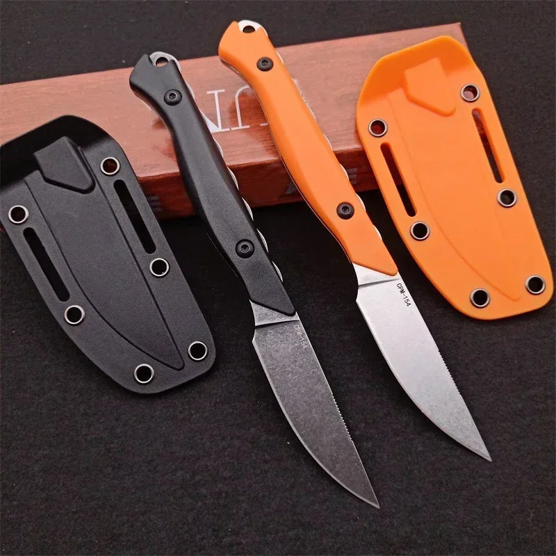 New Pocket Knife Fixed Blade Hunting Knife CPM-154 Steel Survival Knives Outdoor Camping Knife Tactical Military EDC Tools