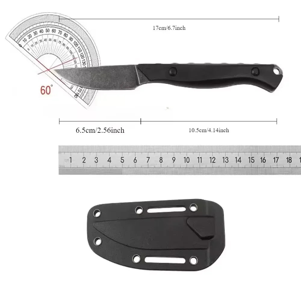 New Pocket Knife Fixed Blade Hunting Knife CPM-154 Steel Survival Knives Outdoor Camping Knife Tactical Military EDC Tools