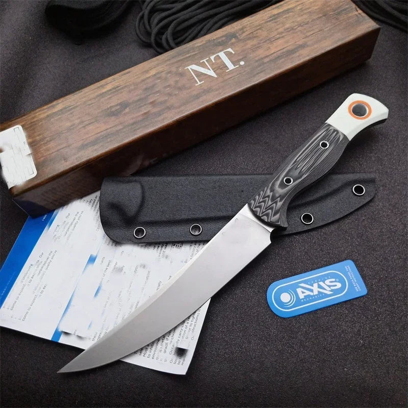 BM Knives 15500-1K Bench S45VN blade Steel Made Hunt Fixed Knife G10 handle outdoor camping hunting pocket