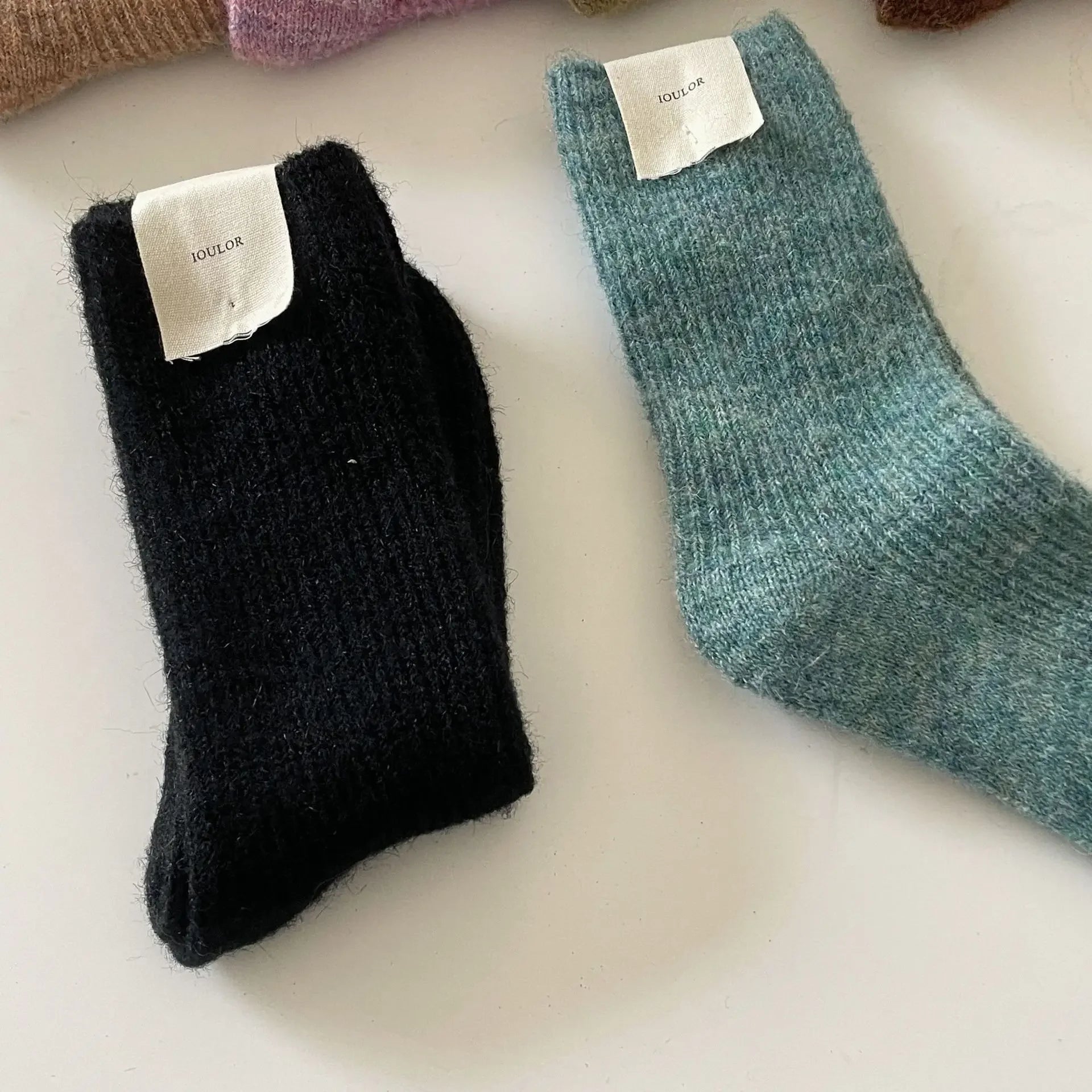 Women Socks Solid Socks for Male Men Socks Against Cold Snow Terry Socks Wholesale